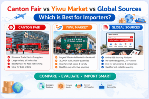 canton fair vs yiwu market
