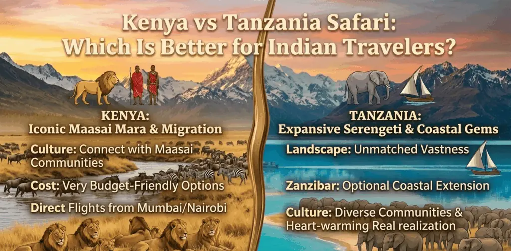 Kenya Vs Tanzania Safari