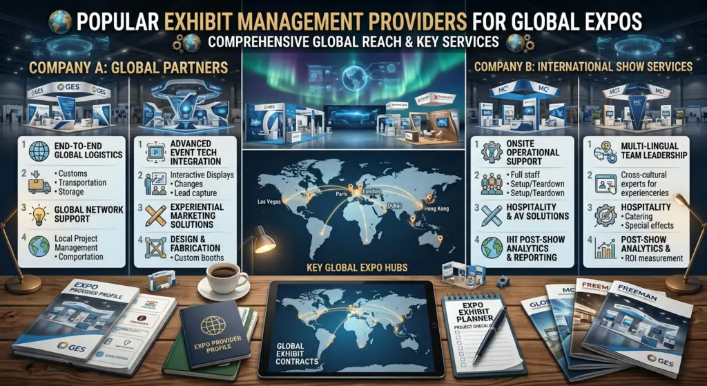 Popular Exhibit Management Providers for Global Expos