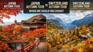 Japan-Autumn-Tour-vs-Switzerland-Autumn-Tour